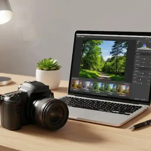 Canon camera VSCO edit