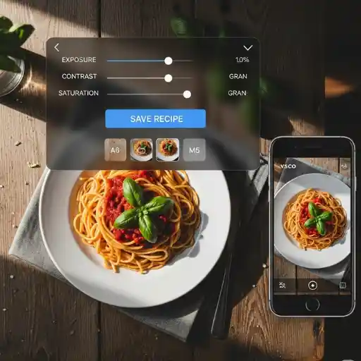 Spaghetti recipe with features